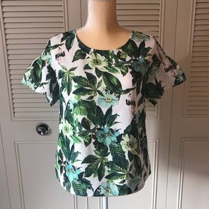 Z’dorzi Tropical print shirt.